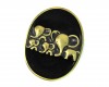 French Brass Elephant Ashtray