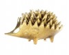 Walter Bosse Hedgehog Ashtray - Gold Polished with Berndorf / Atelier Jesch Sticker