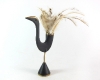 Bronze Bird Toothpick Holder, 14 cm tall, Unmarked