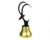 Chamois Table Bell by Walter Bosse, 15 cm T, Unmarked