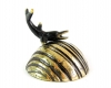 Walter Bosse Dolphin and Waves Bell, 13.5 cm H, Unmarked
