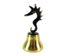 Seahorse Bell by Walter Bosse, 13 cm T, Unmarked