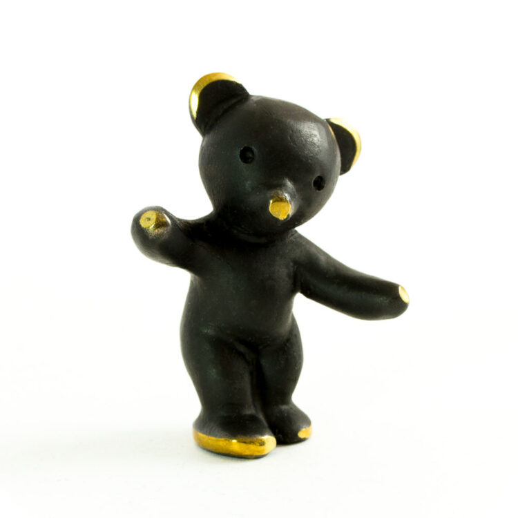 Walter Bosse Brass Bear Figurine — "Bär" — 2037