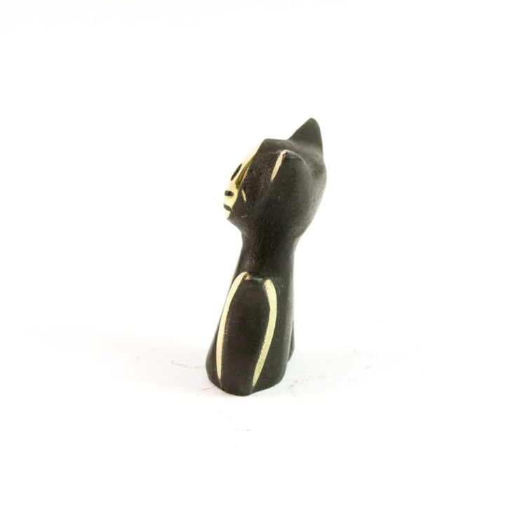 Walter Bosse Brass Cat Figurine