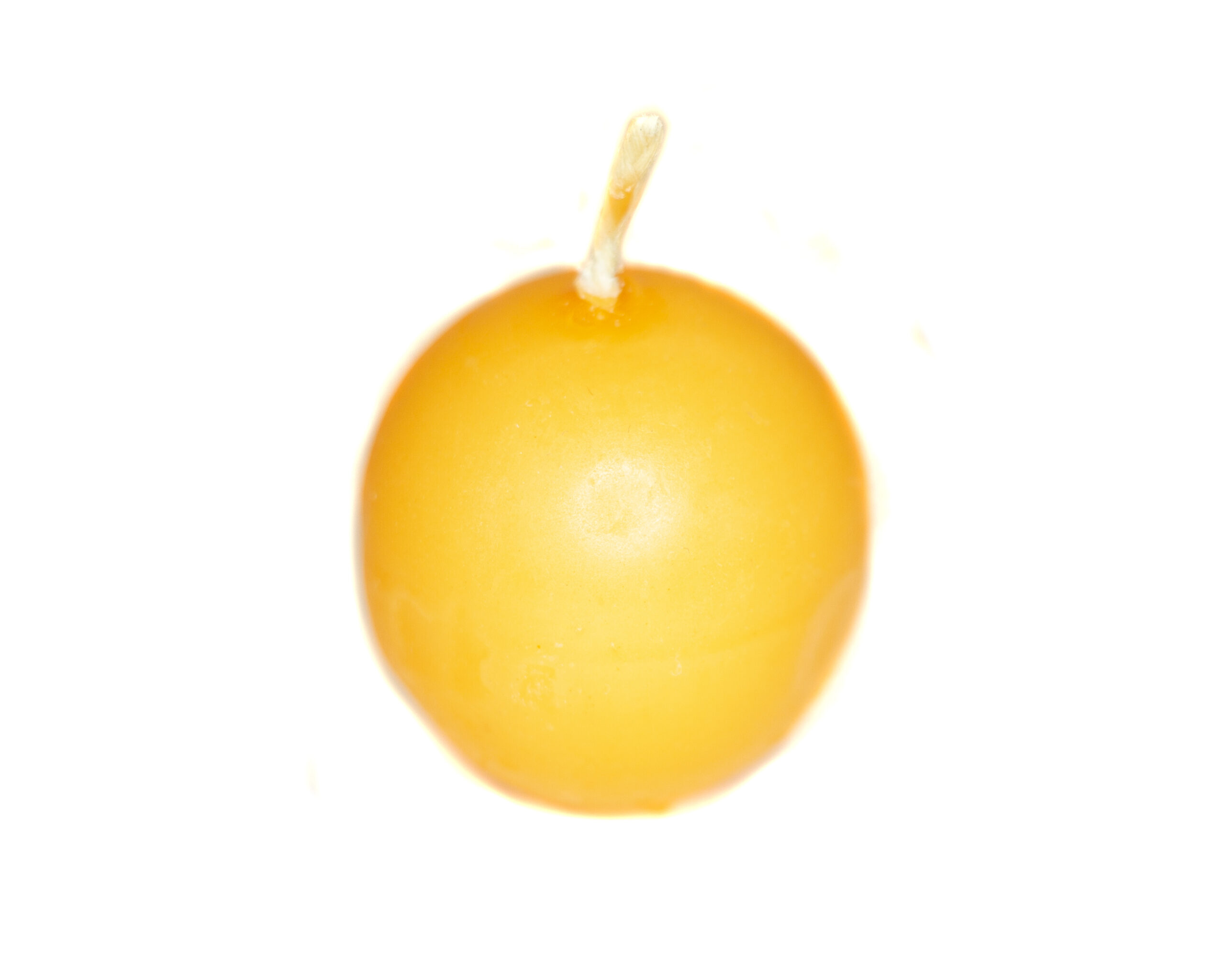 Vintage Wax Ball Shaped Candle for Walter Bosse Egg Cups