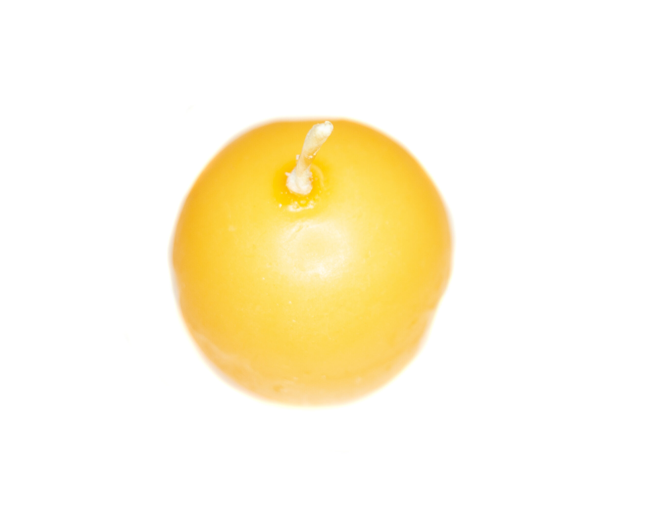 Vintage Wax Ball Shaped Candle for Walter Bosse Egg Cups