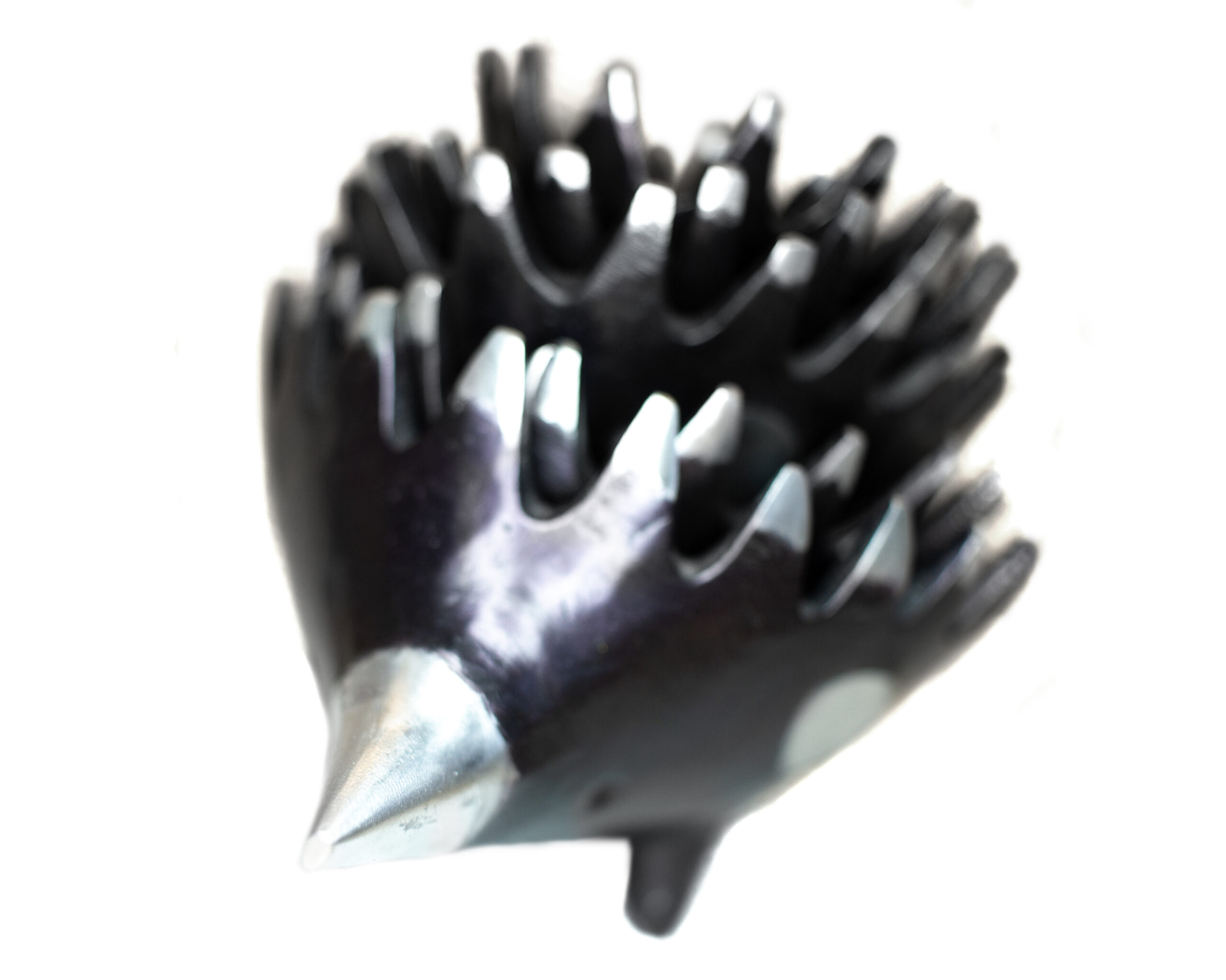 Walter Bosse Rare Aluminum Hedgehog Ashtray