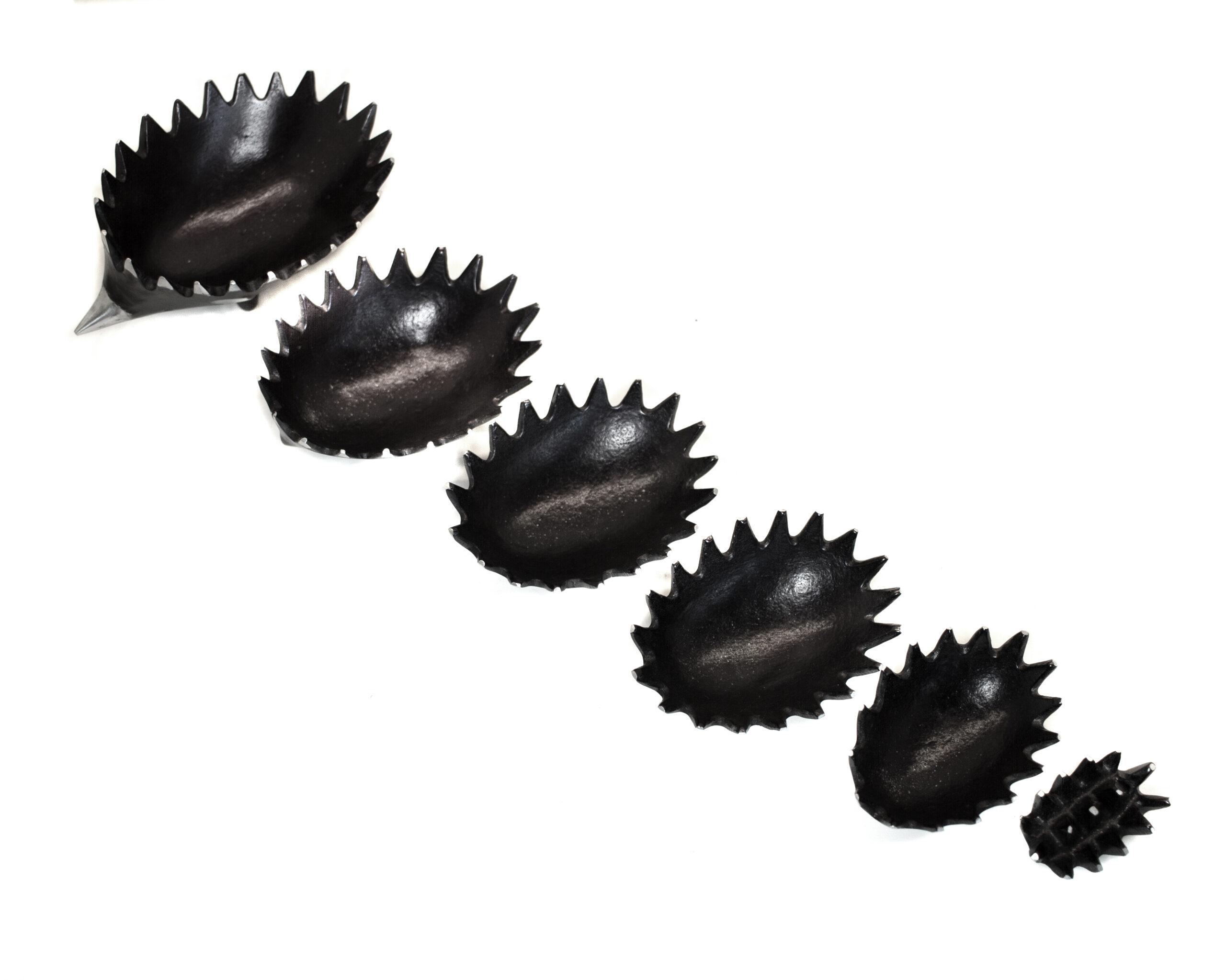 Walter Bosse Rare Aluminum Hedgehog Ashtray