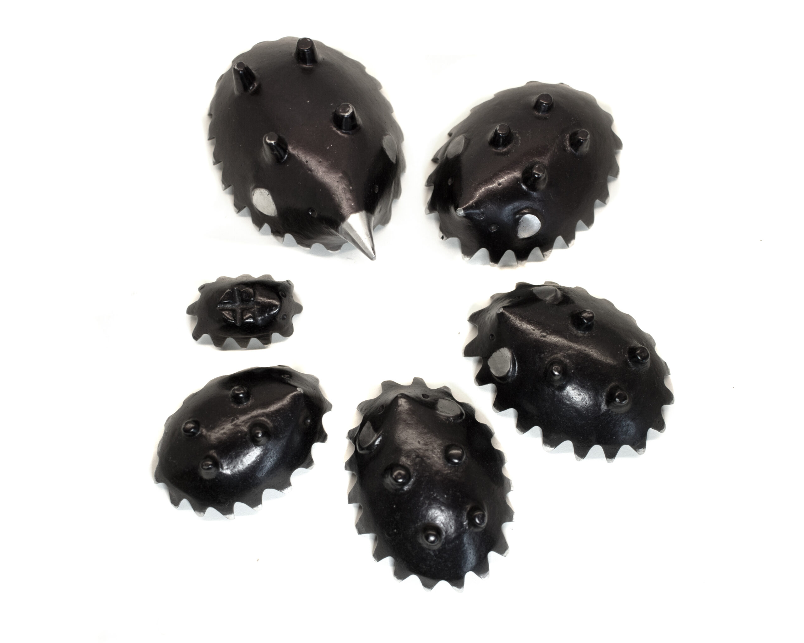 Walter Bosse Rare Aluminum Hedgehog Ashtray